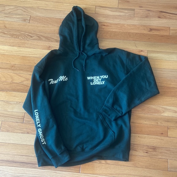 LONELY GHOST | Tops | Text Me When You Get Lonely Lonely Ghost Hoodie
